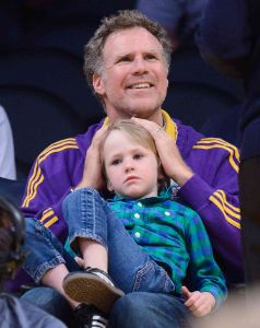 Axel Ferrell with his father Will Ferrell.